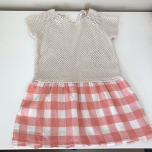Zara Dress Knit w Pink Skirt. Size 18-24 mths